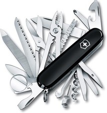 Couteau de poche Victorinox Swiss Army Multi-Tool SwissChamp noir 1.6795.3