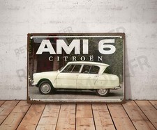 Plaque métal vintage citroen