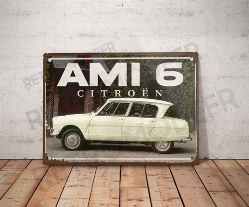 Plaque métal vintage - , citroen