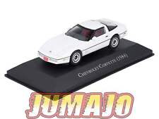 ARG172 Voiture 1/43 SALVAT Inolvidables : CHEVROLET Corvette C4 1984