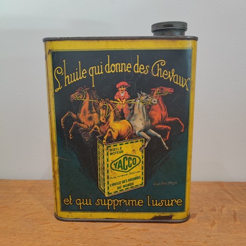 Ancien bidon yacco - ancien,