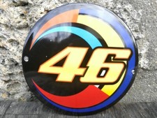 Plaque émaillée Moto Valentino Rossi VR 46