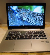 Asus S400CA 14 Touch Laptop Intel i5 8GB 500GB + 24GB SSD Win 10 + softwares