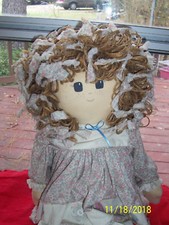 NEW HANDMADE CLOTH DOLL W/