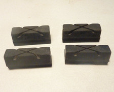 NOS 4 anciens patins freins velo pads vintage