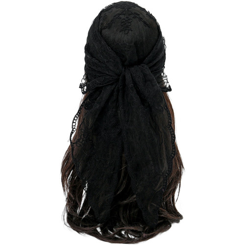 Foulard triangle brodé