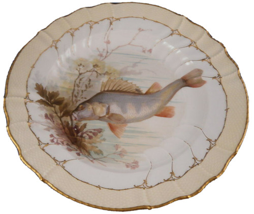 Superbe assiette scénique - assiette,