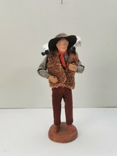 Ancien santon provençal 24 cm , Berger. Terre Cuite. 