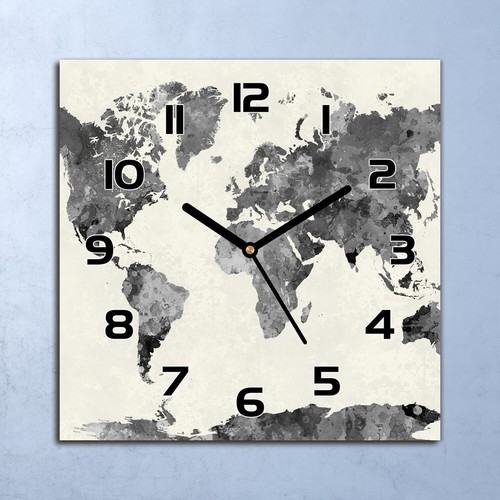 Horloge murale design verre - horloge,