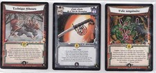 L5R - Lot de 3 cartes Rares -