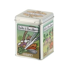 Boîte à Cubes Bouillon modèle Légumes vintage - Derrière la porte (DLP)