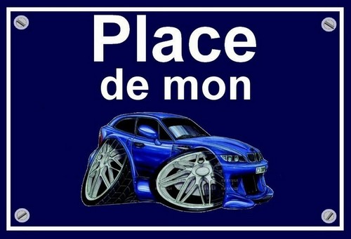 Plaque place bmw z3 - plaque,