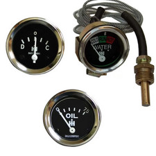 Farmall IH Jauge Set Amp Huile Température H Sh M Sm SMD Smta I O W4 Sw Séries