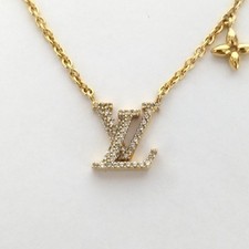 Collier Louis Vuitton - LV Iconic Gold GP Strass M00596 AU251110a41184