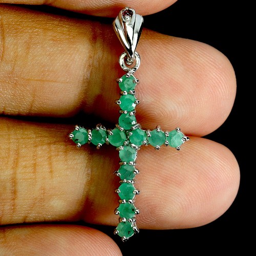 Pendentif croix argent - pendentif,