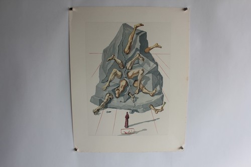 Salvador dali lithographie - salvador,