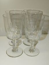 *4 VERRES A PIEDS VERRES A EAU