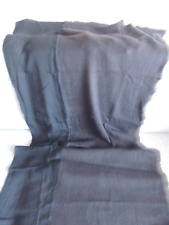 Etole laine et soie noire Parfums Caron 170 cm x 83 cm, fait main