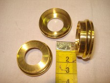 Bague ou rondelle en laiton (UNE) Ø int. 29 mm pour pied fauteuil à roulette