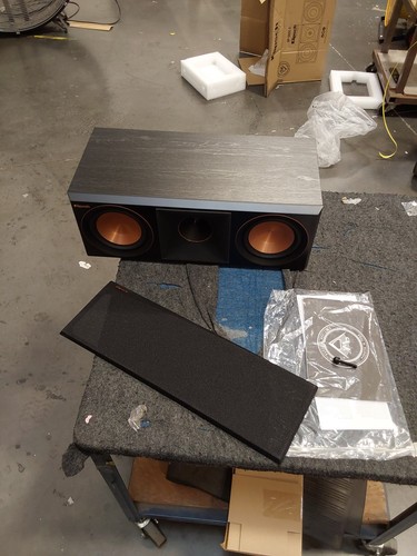 Klipsch 500c ebony 100 - klipsch, rp-500c-ii-ebony