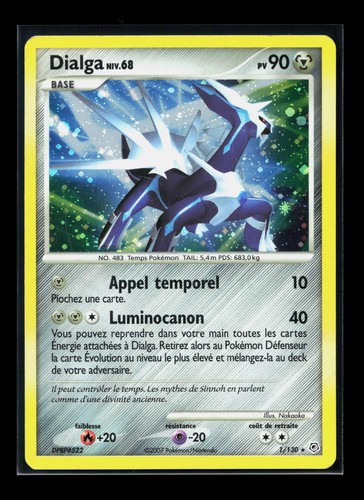 Carte pokémon dialga 130 - pokémon, 1/130