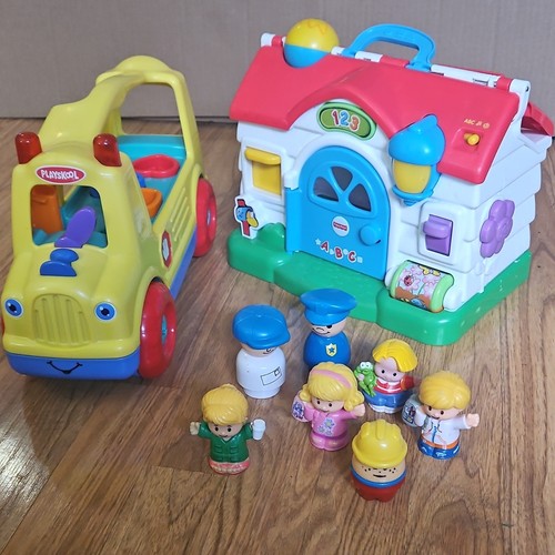 Playskool bus little people - playskool, bus,