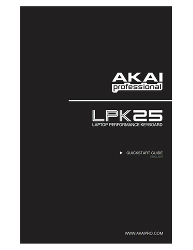 Akai lpk25 keyboard - akai,