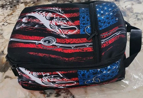 Fishing tackle insulated lunch - insulated,