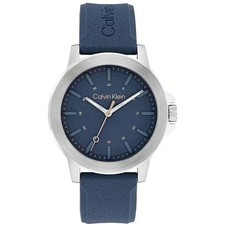 Montre Homme CK CALVIN KLEIN RESET 25200470 Silikon Bleu