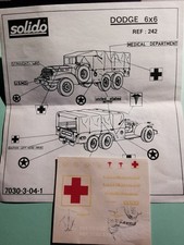 Décalcomanies SOLIDO DODGE