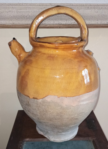 Ancien pot terre cuite - 1,