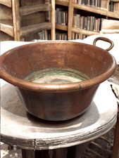 Ancien chaudron en cuivre XIXe