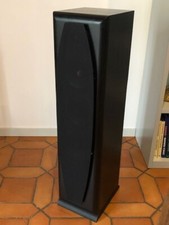 Paire d'enceintes hifi occasion Dantax modèle Utopia 5, noires, 300 W, 8 Ohm