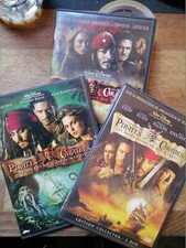Dvd Zone 2 / VF lot 3 DVD pirates des Caraïbes 1, 2 et 3