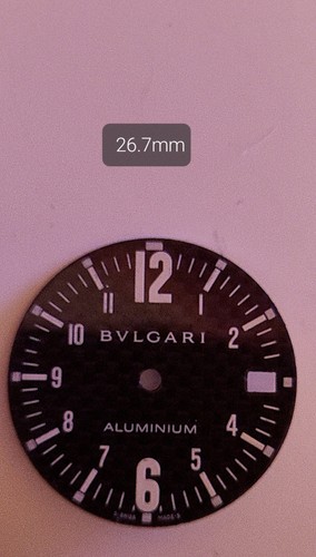 Cadran bulgari aluminium - cadran,