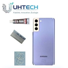 Vitre arrière pour Samsung Galaxy S21 Plus (G996B) Violet - Origine démontée