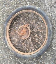 roue avant 600  65 chapeau gendarme BMA 100 175 années 1930 1940 moto collection