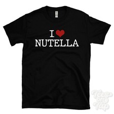 I LOVE NUTELLA T-SHIRT heart