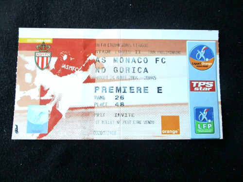Ticket billet football - , as