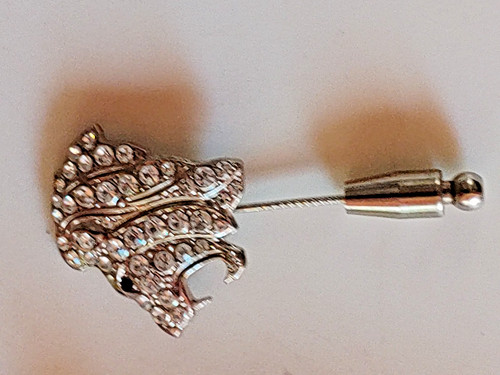 Broche vintage lion sur - broche, pique