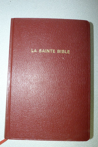 Sainte bible qui comprend - sainte, l
