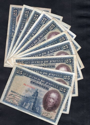 Espagne lot billets - lot, de