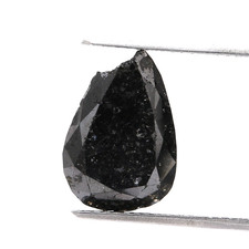 Diamant Naturel Loose Noir En