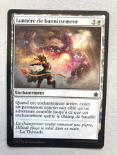 Mtg Carte Magic Foundations Banishing Light French FOIL NM