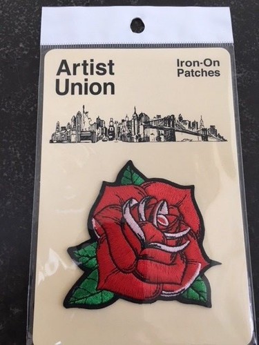 New artist union iron patch - artist,