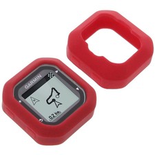 Sac pour Garmin Edge 20/25 Étui en Silicone Caoutchouc Case GPS Rouge