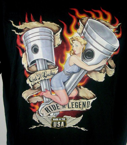 Shirt ride legend pistons - t-shirt,
