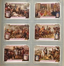 6 CHROMOS LIEBIG BELGIQUE 1927