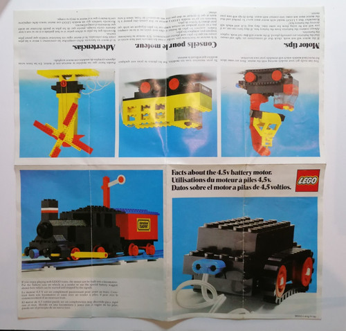 Notice moteur piles facts - notice,