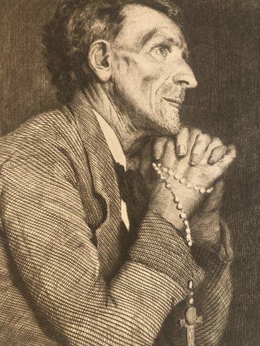 Gravure 1920 etching - etching, andré